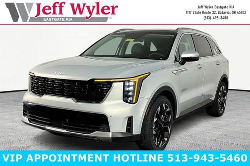 Ivory Silver 2026 Kia Sorento EX