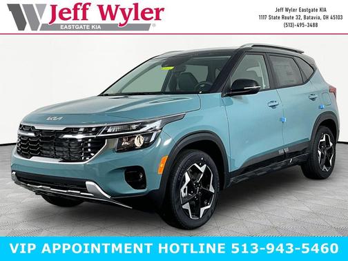 Pluton Blue/Black Roof 2026 Kia Seltos S