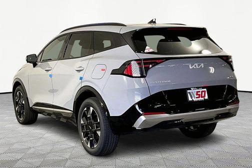 Wolf Gray 2026 Kia Sportage Hybrid SX-Prestige