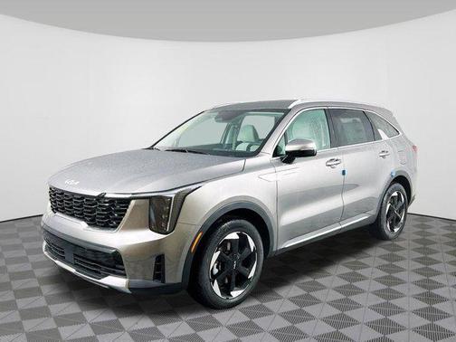 Volcanic Sand 2026 Kia Sorento Hybrid EX
