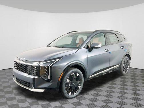 Shadow Matte Gray 2026 Kia Sportage Hybrid SX-Prestige