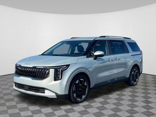 Ivory Silver 2026 Kia Carnival EX