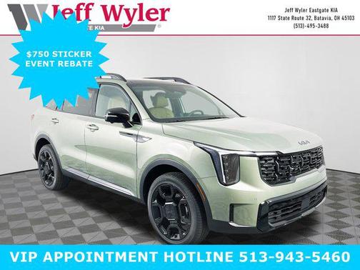 Jungle Green 2026 Kia Sorento SX