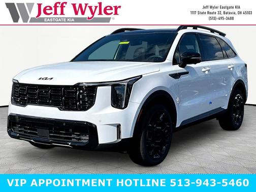 Glacial White Pearl 2026 Kia Sorento SX