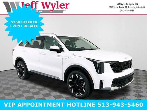 Glacial White Pearl 2026 Kia Sorento EX