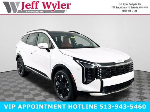 Snow White Pearl 2026 Kia Sportage Hybrid SX-Prestige