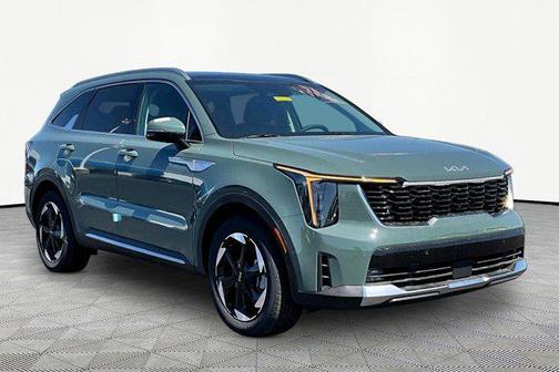 Cityscape Green 2026 Kia Sorento Hybrid EX