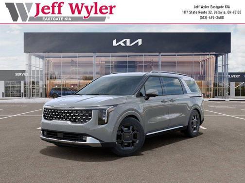 Ceramic Silver 2026 Kia Carnival SX