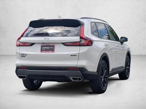 Platinum White Pearl 2026 Honda CR-V Hybrid Sport-L AWD