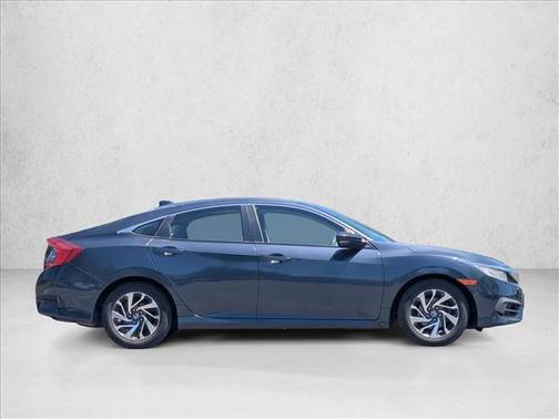 Cosmic Blue Metallic 2017 Honda Civic EX