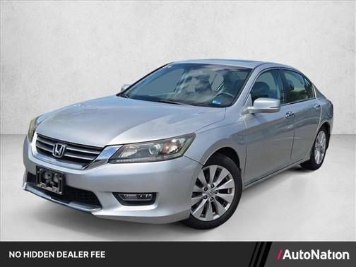 Alabaster Silver Metallic 2013 Honda Accord EX-L