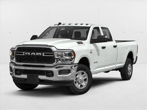 Bright White Clearcoat 2019 RAM 2500 Tradesman Crew Cab 4x4 8' Box