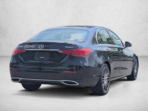 Blue 2023 Mercedes-Benz C-Class C 300 4MATIC