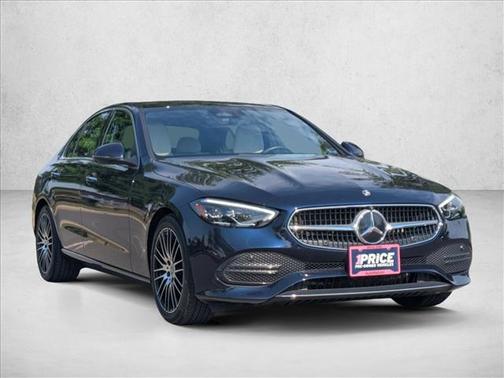Blue 2023 Mercedes-Benz C-Class C 300 4MATIC