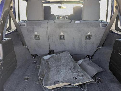 Ocean Blue Metallic Clearcoat 2020 Jeep Wrangler Unlimited Sport