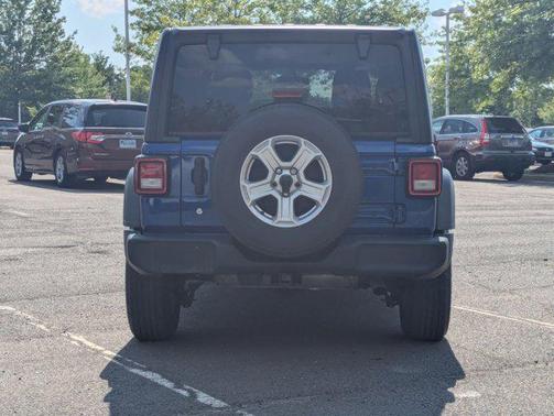 Ocean Blue Metallic Clearcoat 2020 Jeep Wrangler Unlimited Sport