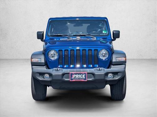 Ocean Blue Metallic Clearcoat 2020 Jeep Wrangler Unlimited Sport