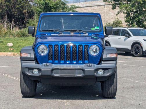 Ocean Blue Metallic Clearcoat 2020 Jeep Wrangler Unlimited Sport
