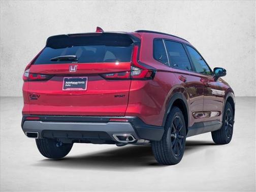Radiant Red Metallic 2026 Honda CR-V Hybrid Sport-L AWD