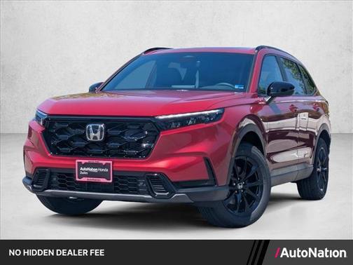 Radiant Red Metallic 2026 Honda CR-V Hybrid Sport-L AWD