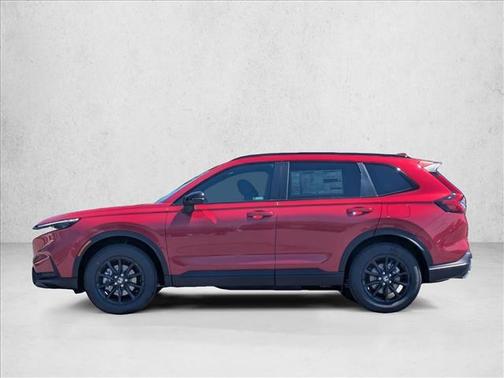Radiant Red Metallic 2026 Honda CR-V Hybrid Sport-L AWD