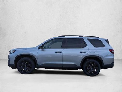 Solar Silver Metallic 2026 Honda Pilot Black Edition