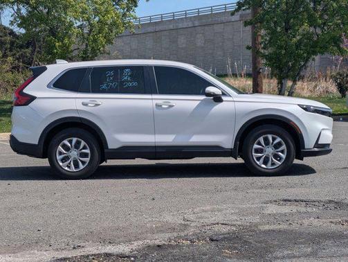Platinum White Pearl 2025 Honda CR-V LX AWD