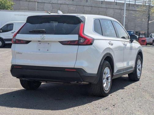 Platinum White Pearl 2025 Honda CR-V LX AWD