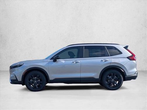 Solar Silver Metallic 2026 Honda CR-V Hybrid Sport Touring AWD