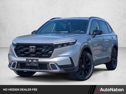 Solar Silver Metallic 2026 Honda CR-V Hybrid Sport Touring AWD