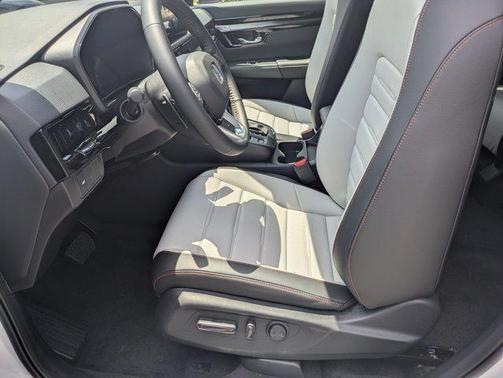 Platinum White Pearl 2026 Honda CR-V Hybrid Sport Touring AWD