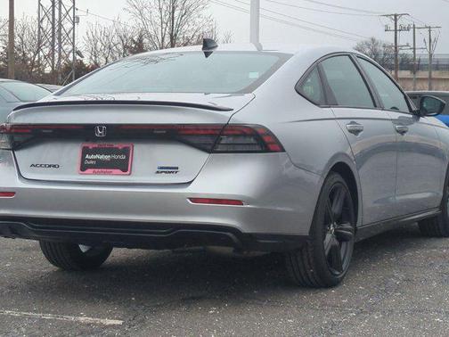 Solar Silver Metallic 2026 Honda Accord Hybrid Sport-L