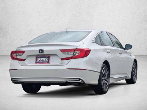 Platinum White Pearl 2021 Honda Accord Hybrid EX-L