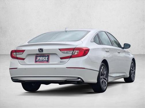 Platinum White Pearl 2021 Honda Accord Hybrid EX-L
