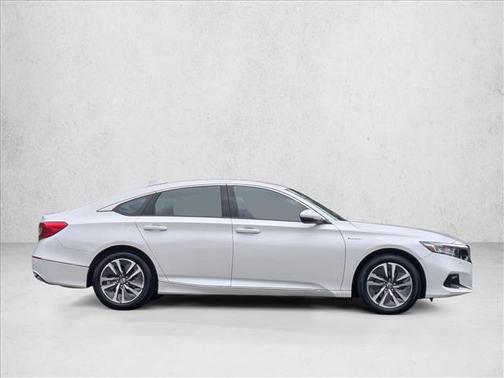 Platinum White Pearl 2021 Honda Accord Hybrid EX-L