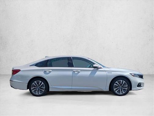 Platinum White Pearl 2021 Honda Accord Hybrid EX-L