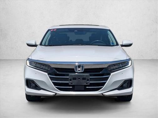 Platinum White Pearl 2021 Honda Accord Hybrid EX-L