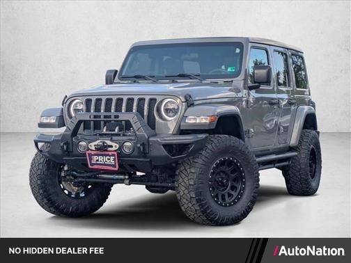 Sting-Gray Clearcoat 2019 Jeep Wrangler Unlimited Sahara