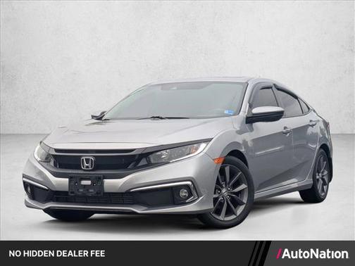 Lunar Silver Metallic 2021 Honda Civic EX