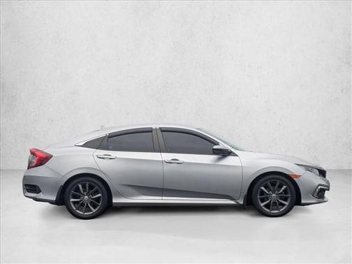 Lunar Silver Metallic 2021 Honda Civic EX