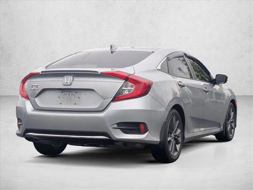 Lunar Silver Metallic 2021 Honda Civic EX