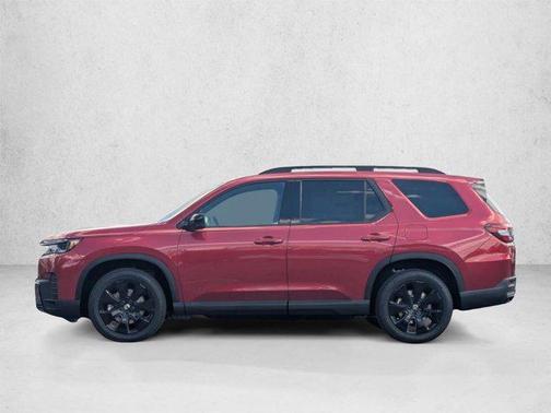 Radiant Red Metallic II 2026 Honda Pilot Black Edition