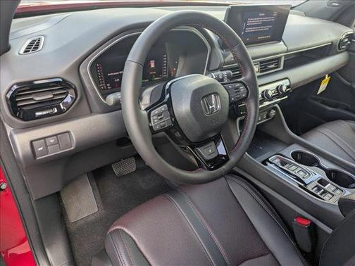 Radiant Red Metallic II 2026 Honda Pilot Black Edition