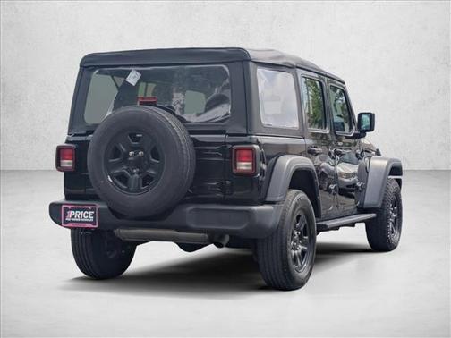 Black Clearcoat 2023 Jeep Wrangler Sport