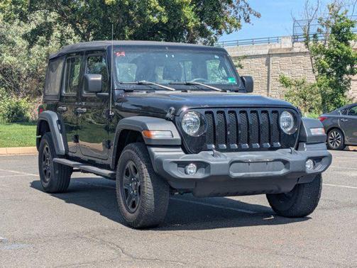 Black Clearcoat 2023 Jeep Wrangler Sport