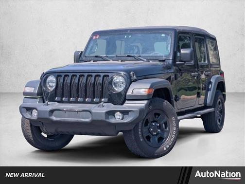 Black Clearcoat 2023 Jeep Wrangler Sport