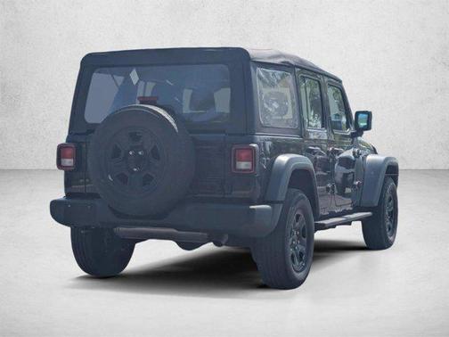 Black Clearcoat 2023 Jeep Wrangler Sport