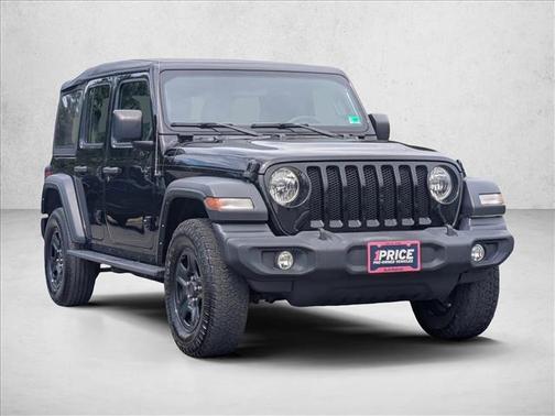 Black Clearcoat 2023 Jeep Wrangler Sport