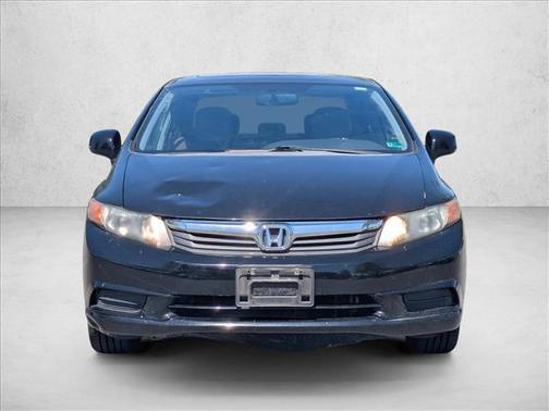 Crystal Black Pearl 2012 Honda Civic EX