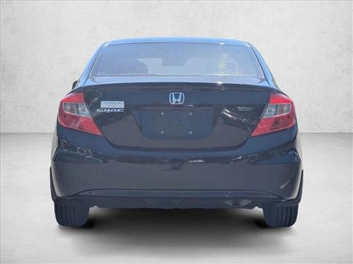 Crystal Black Pearl 2012 Honda Civic EX